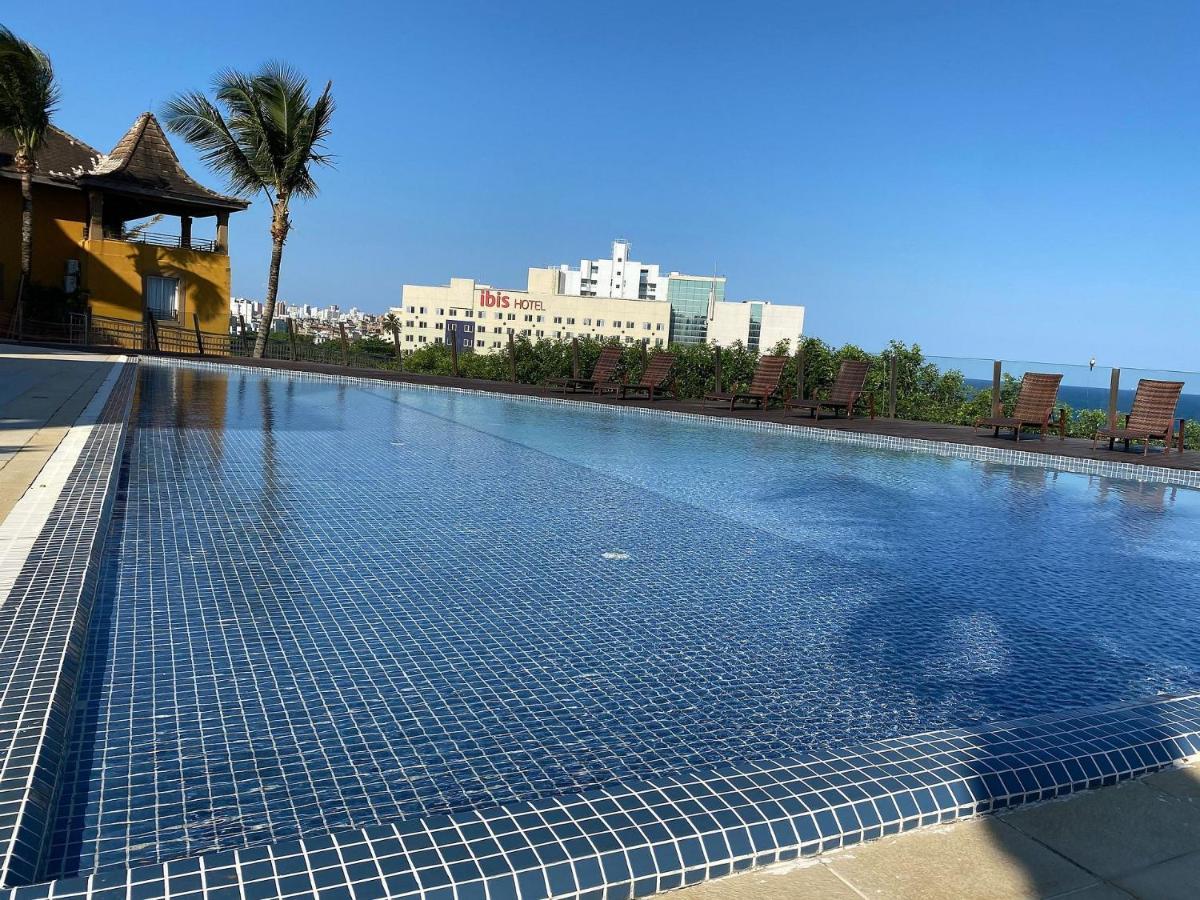 Apt Loft - Duplex, Decorado Luxo, Estilo Praiano - Rio Vermelho Salvador Bagian luar foto